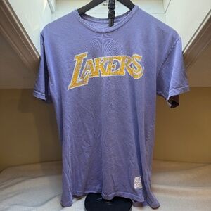 Authentic Reebok Retro Sport Vintage T Shirt LA Lakers Basketball